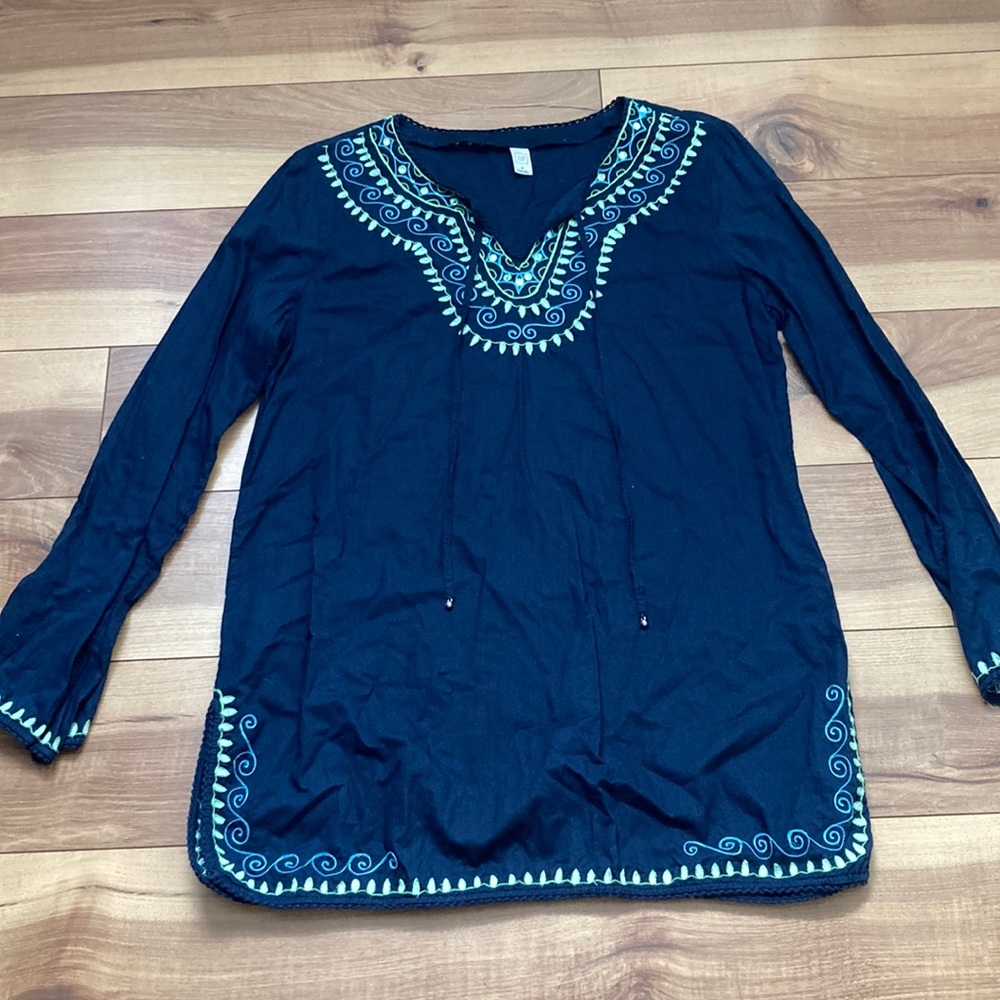 Gap Body navy blue swimsuit coverup. Size M